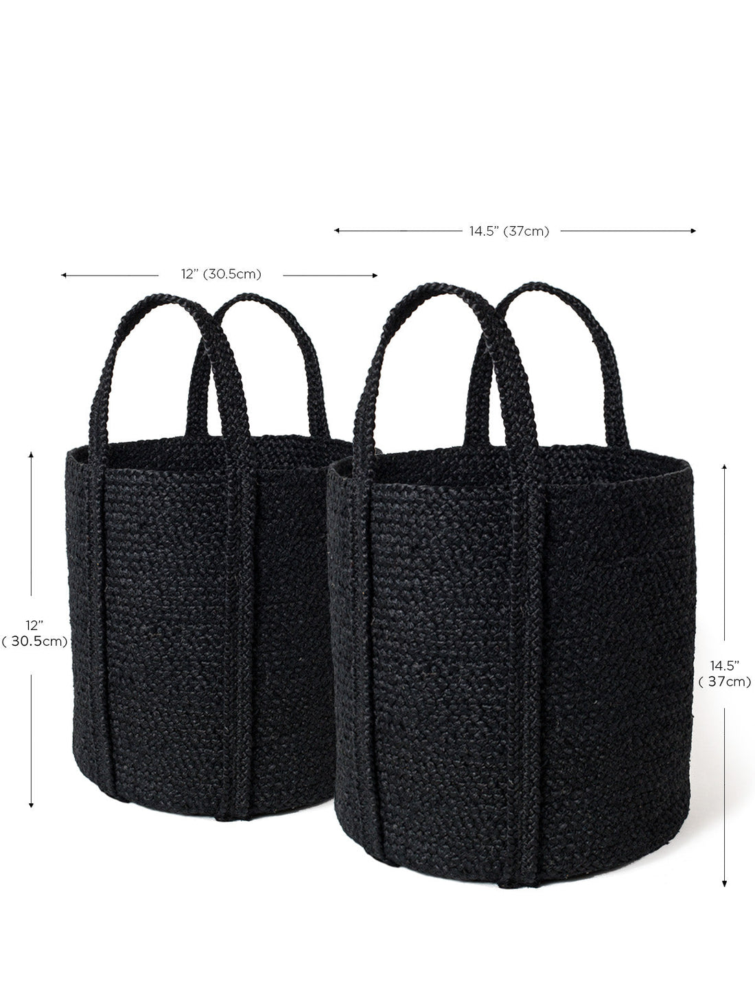 Kata Basket with handle - Black