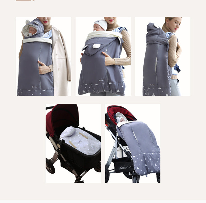 Warm Baby Carrier Cloak Cover