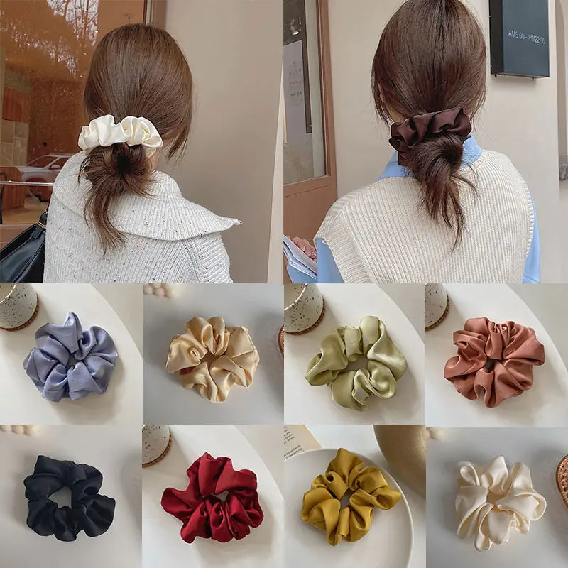 Silk Hair Scrunchie