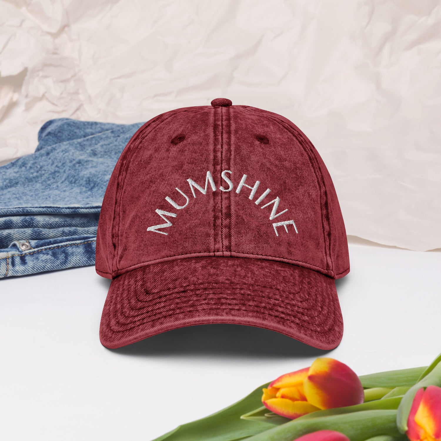 That Mumshine Vintage Hat- Mom Friendly Cotton Twill Cap