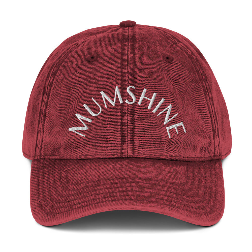 That Mumshine Vintage Hat- Mom Friendly Cotton Twill Cap