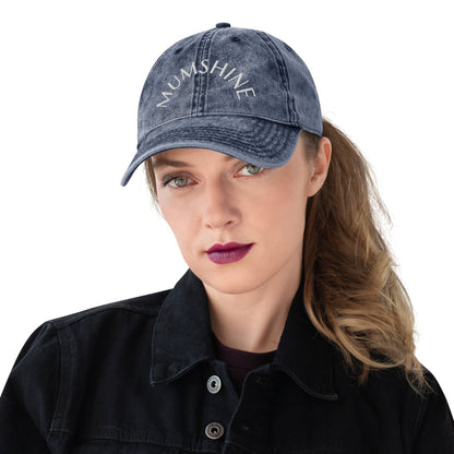 That Mumshine Vintage Hat- Mom Friendly Cotton Twill Cap