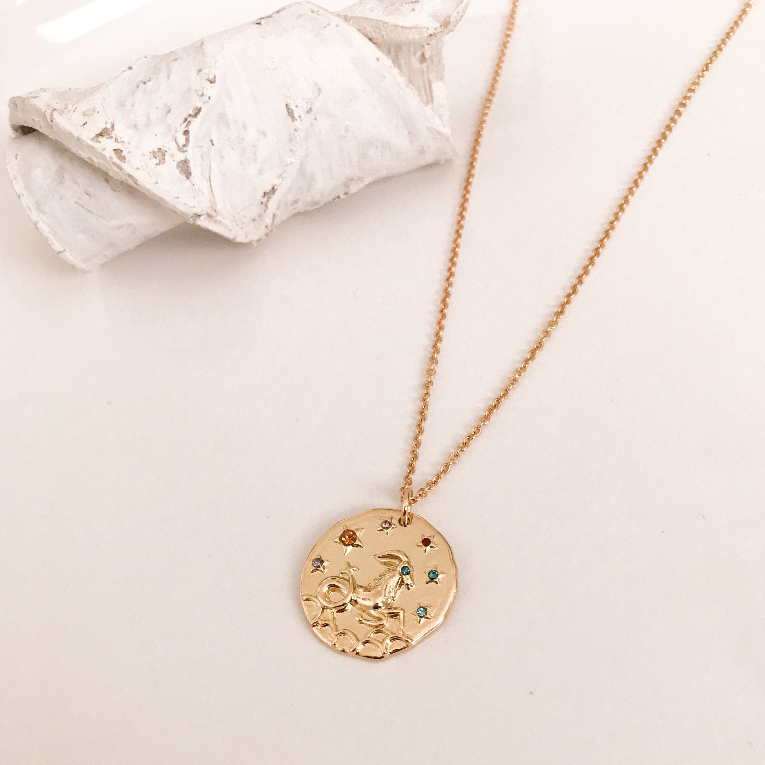 Wanderlust Zodiac Necklace